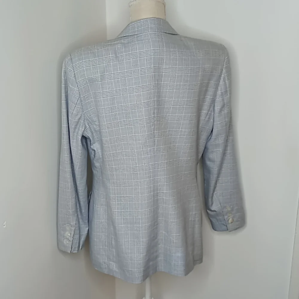 ESCADA by Margaretha Ley Vintage Single Breasted 100% Cotton Women's Blazer EU42